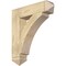 Ekena Millwork Thorton Arts & Crafts Rough Sawn Bracket, Douglas Fir, 6"W x 28"D x 32"H BKT06X28X32THR03RDF - alternate 1